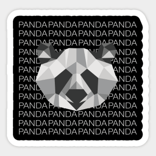 Panda Express panda man Sticker